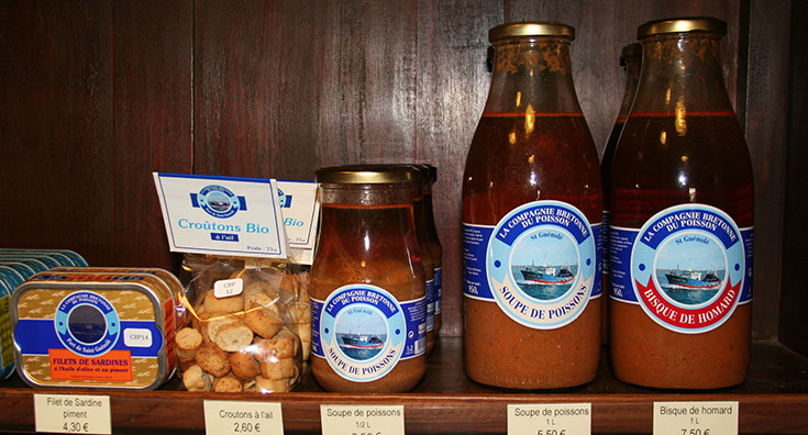 Epicerie - produits et saveurs du terroir : les produits bretons