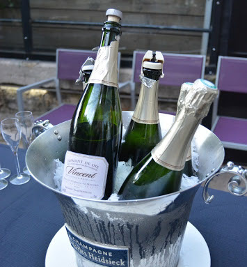 Soirée EPIBOSS "Les Epicuriennes" - Restaurant Fabrice Moya (04/06//15) : Crémants de Die, Vincent - Domaine Magord