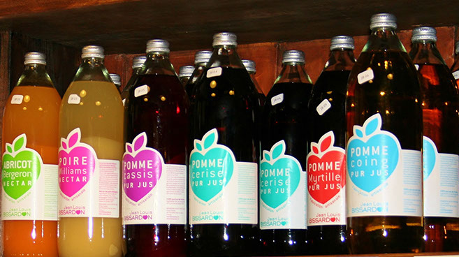 L'épicerie - produits et saveurs du terroir : les jus de fruits
