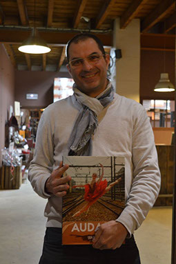 Soirée EPIBOSS "Les Epicuriennes" - Restaurant Fabrice Moya (04/06//15) : nougat glacé et sa plombière