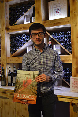 Soirée EPIBOSS "Les Epicuriennes" - Restaurant Fabrice Moya (04/06//15) : nougat glacé et sa plombière