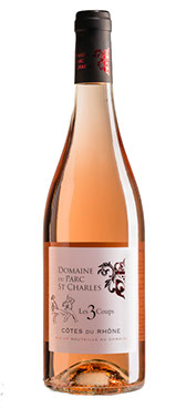 Les vins : Les Trois Coups Rosés - Le Domaine du Parc Saint-Charles