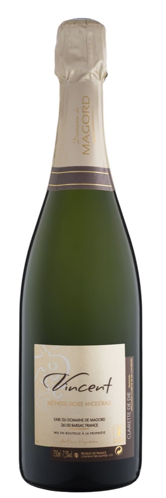 Clairette de Die, Domaine de Magord, méthode ancestrale, vin effervescent, caviste à Lyon 8