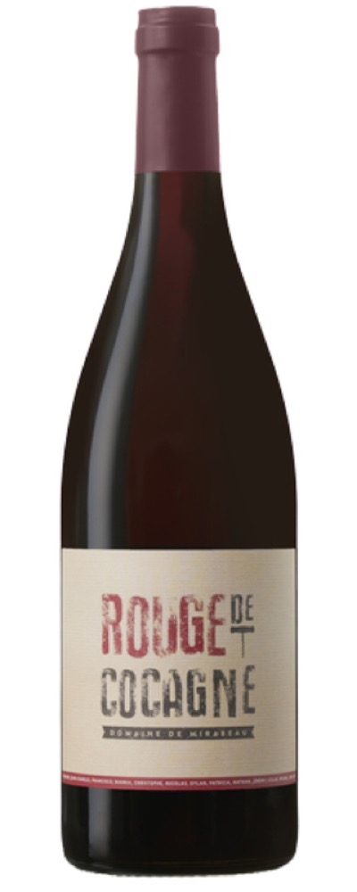 Rouge de Cocagne, cinsault, IGP Pays d'Hérault, vin rouge, caviste à Lyon 8 (Cave Saint Charles)